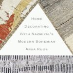 Decoración del hogar con alfombras bohemias modernas de Nazmiyal