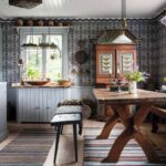 Casas de campo suecas tradicionales y antigüedades